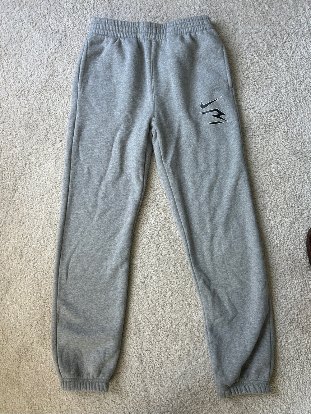 Boys Nike 3Brand Light Gray Jogger